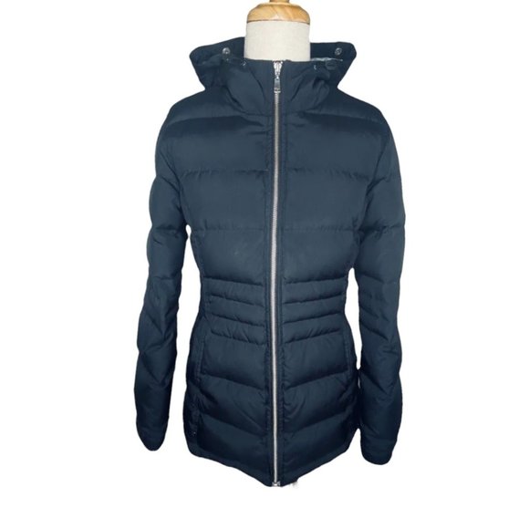 Tommy Hilfiger Pamela Puffer Down Jacket With Removable Faux Fur Collar Black S - Picture 5 of 12